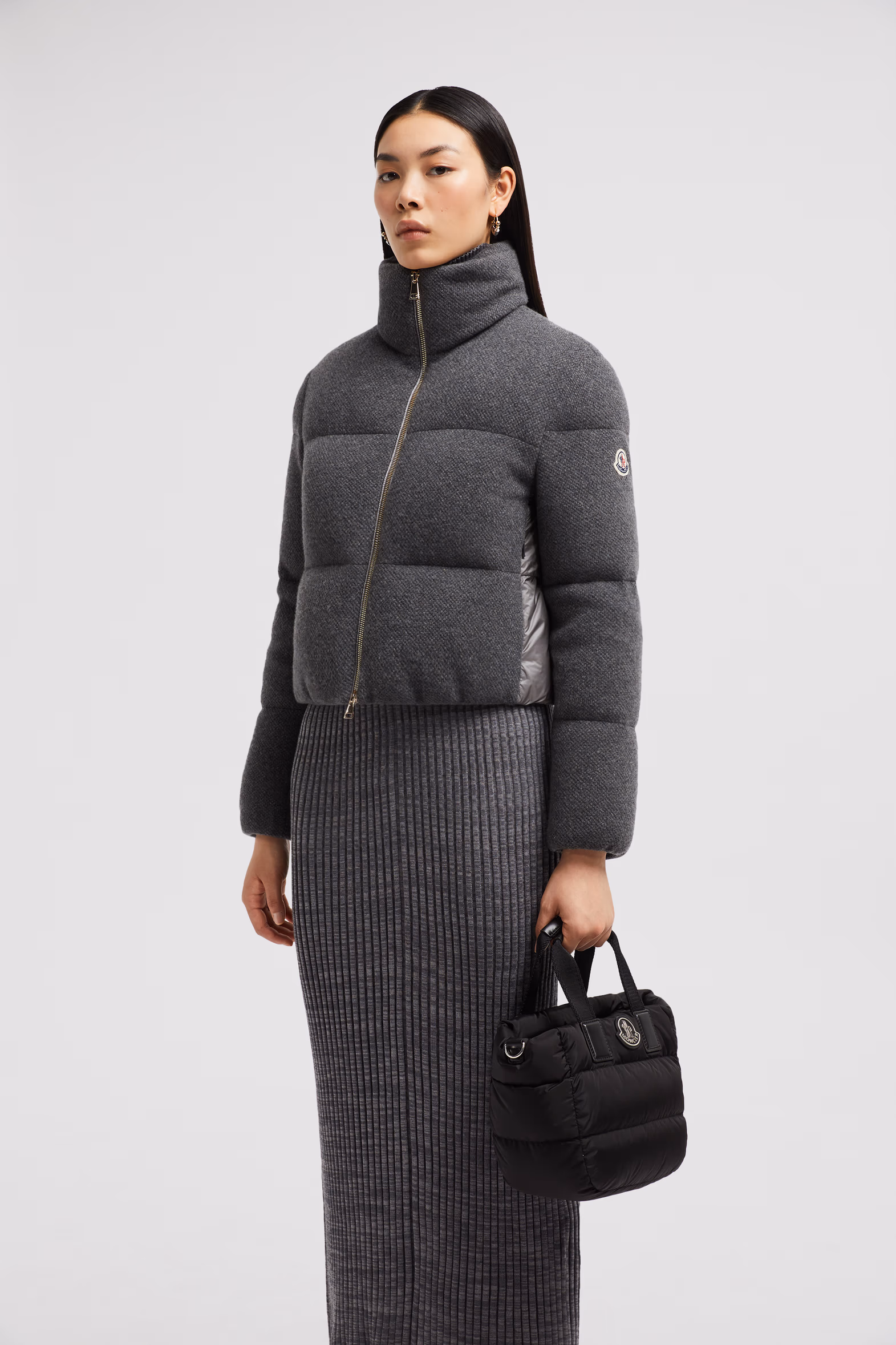 Minibolso tote impermeable Caradoc Mujer Negro Moncler 2